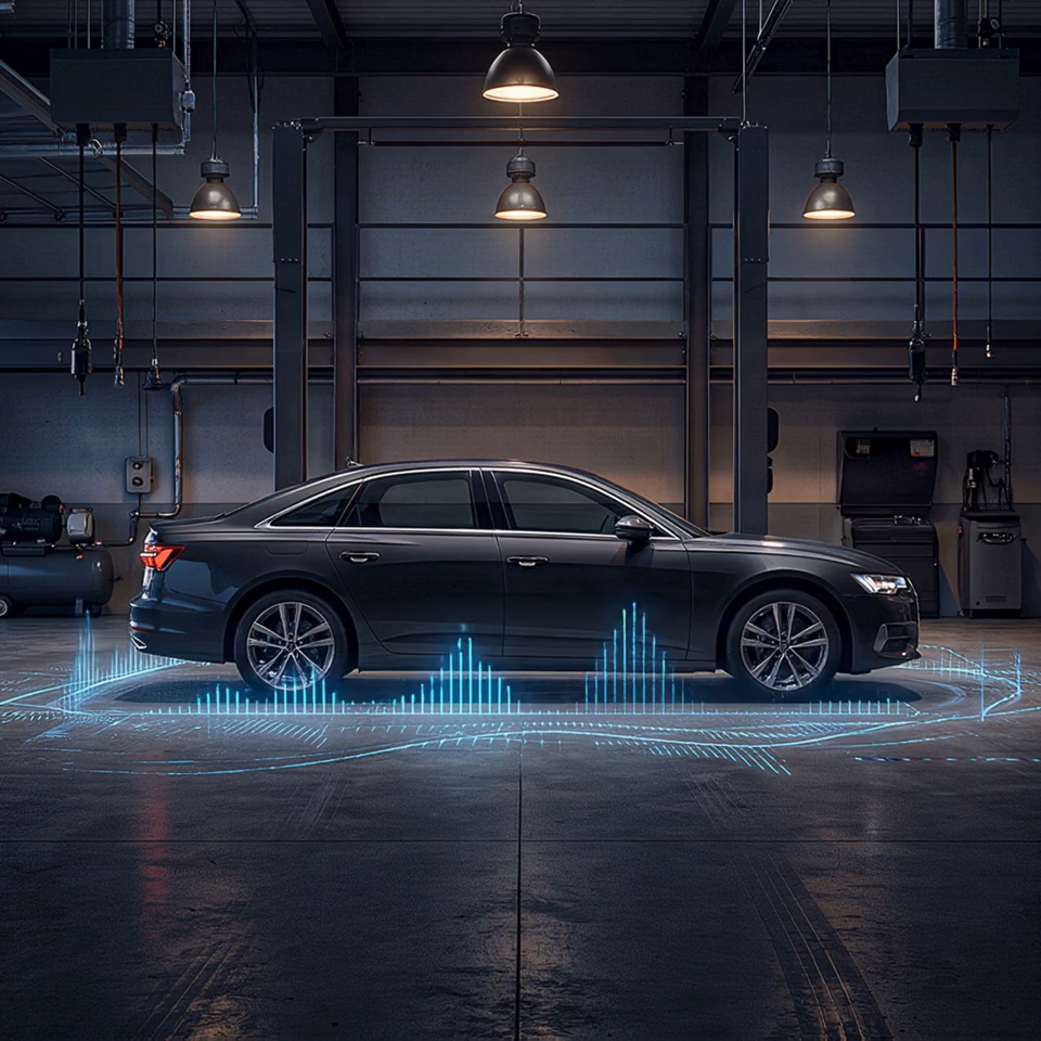 Illustrative vehicle acoustic sensing concept